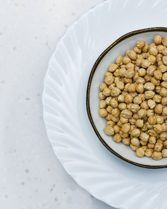 Chickpeas in a bowl