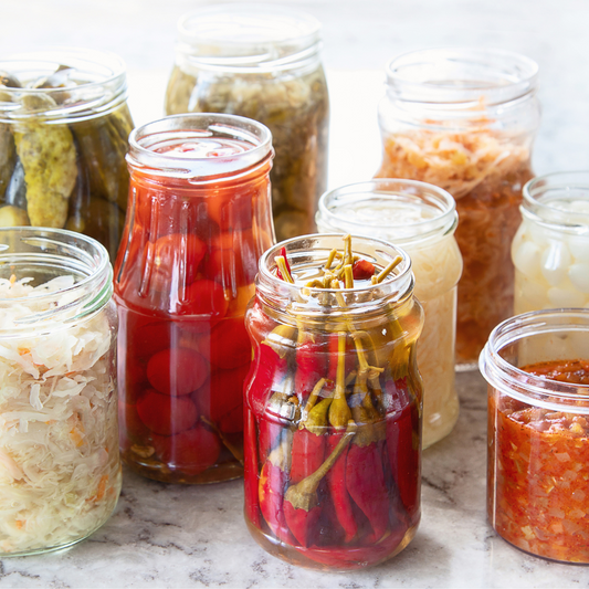 fermented gut healthy foods