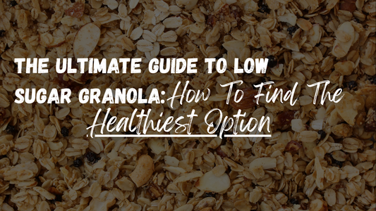 Low Sugar Granola Blog Banner