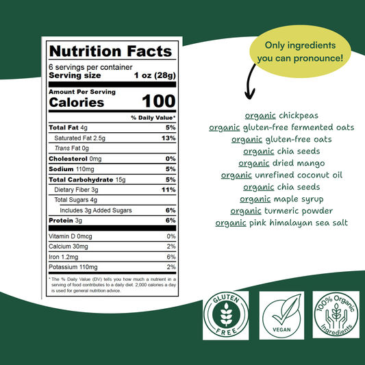 Arizona Sunshine Mango Turmeric Fermented Granola