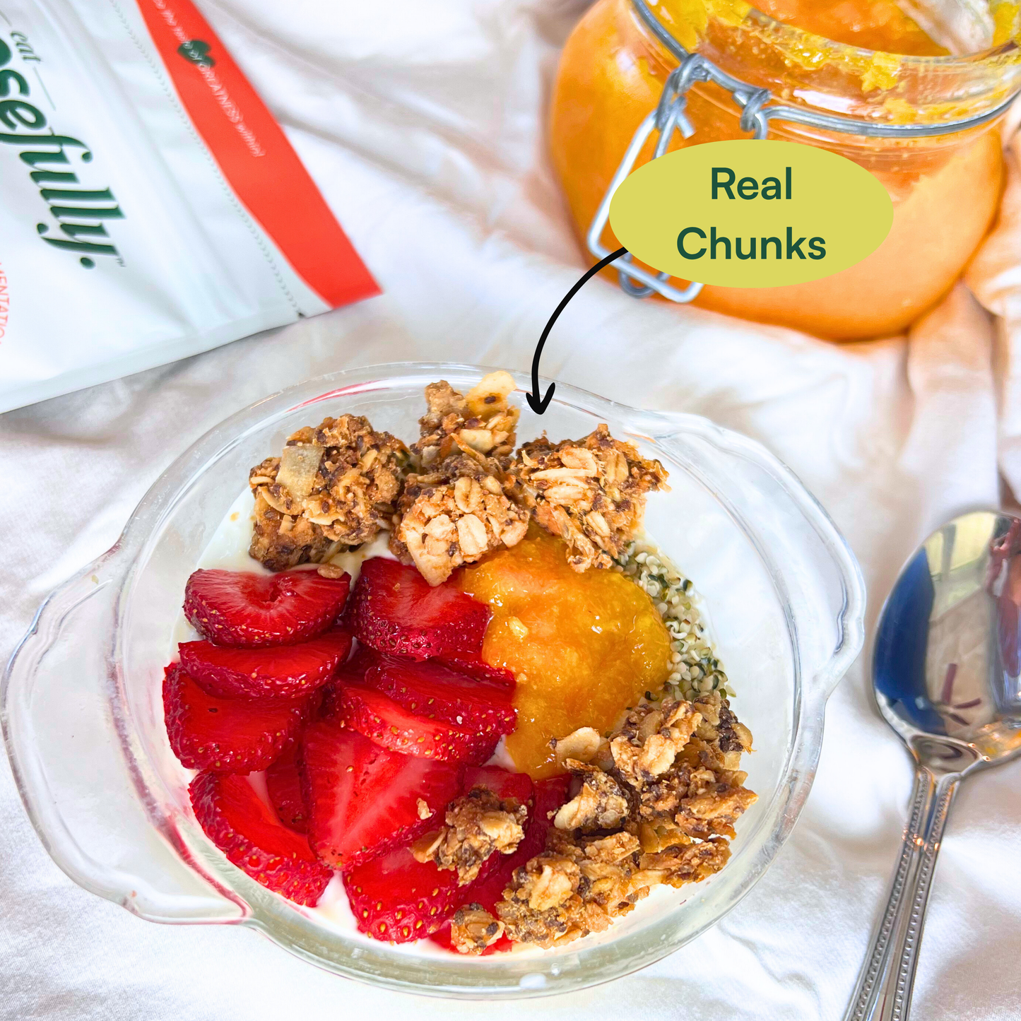 Orange Creamsicle Fermented Granola