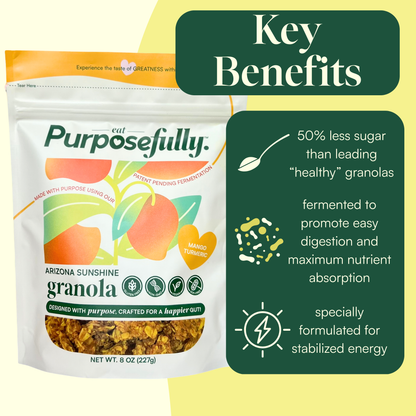 Arizona Sunshine Mango Turmeric Fermented Granola