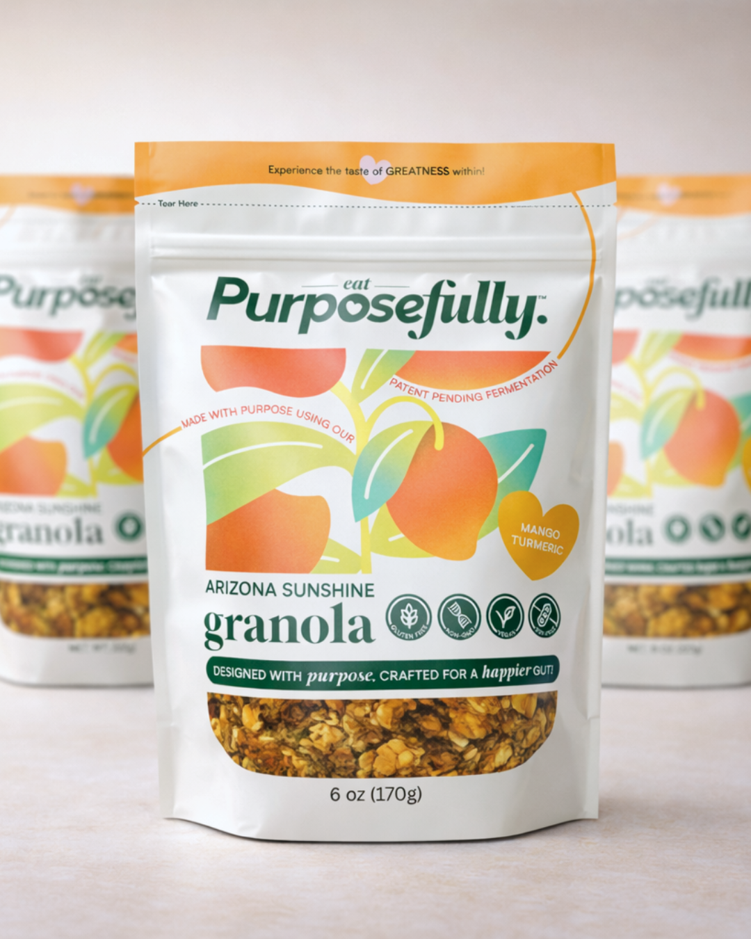 Arizona Sunshine Mango Turmeric Fermented Granola