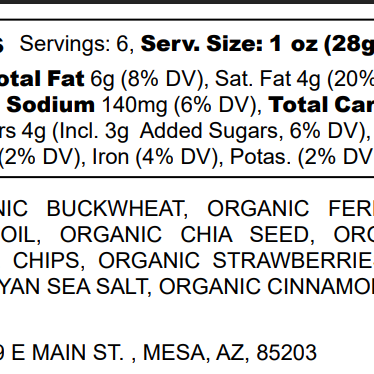 Orange Dream Fermented Buckwheat